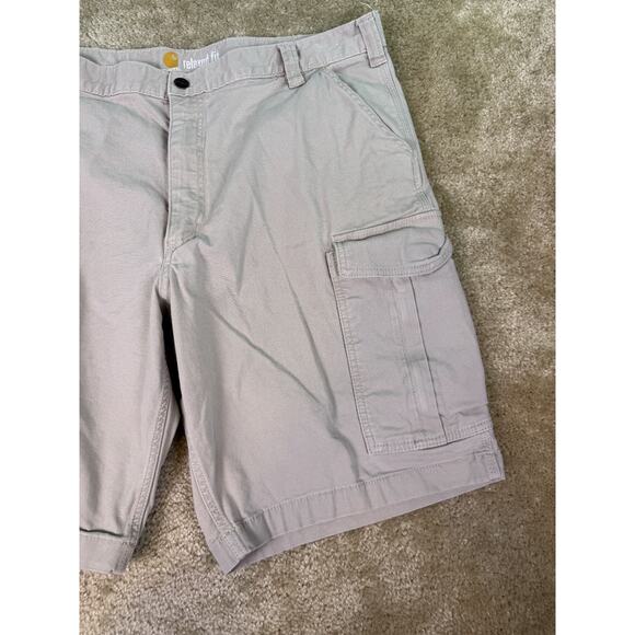 Carhartt Mens Relaxed Fit Cargo Shorts Beige Size 42 103542 232 C524 - Picture 3 of 13